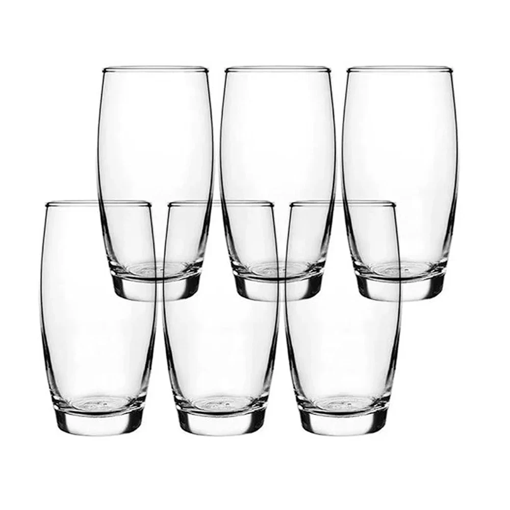 Conjunto de Copos Oca 6 Peças 300mL Vidro Nadir