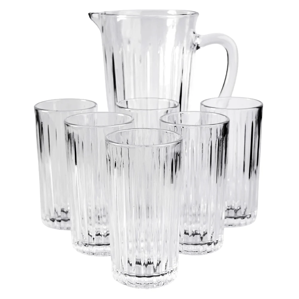 Conjunto Jarra 1L e 6 Copos 320ml Mark Blank Essential