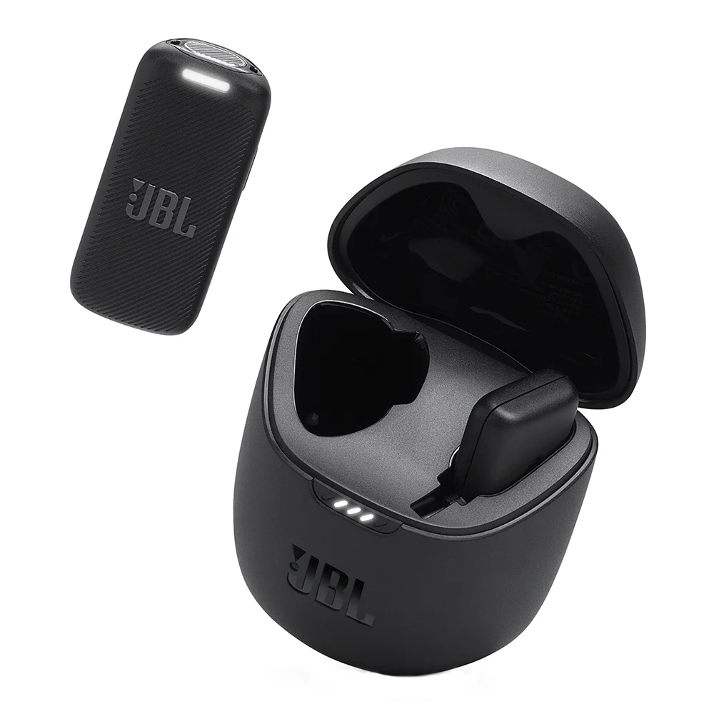 Microfone JBL 28913748 Quantum Stream Lapela Sem Fio Omnidirecional