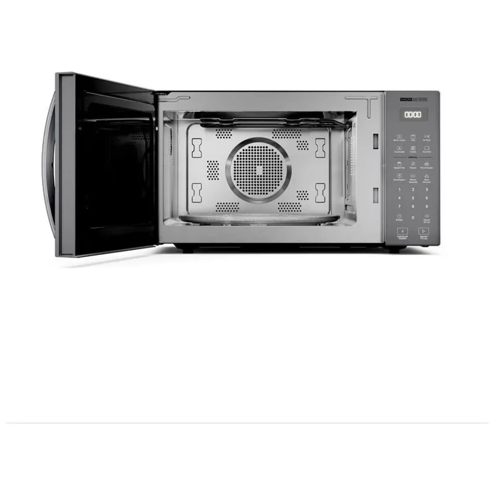 Micro-ondas Brastemp de Bancada 29 Litros Air Fryer Cinza BMC29AR