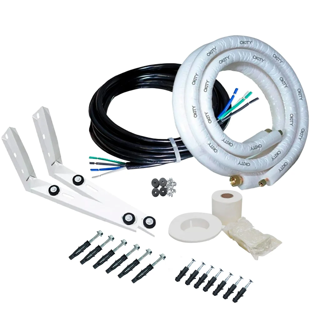 Kit de Instalação para Ar Condicionado Split 18.000 a 22.000 BTUs