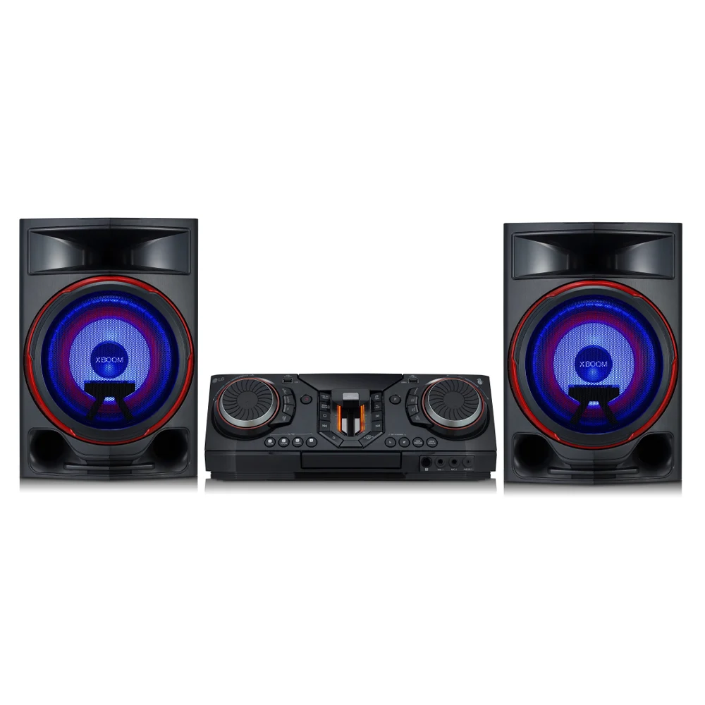 Mini System LG XBOOM CL87 2350W Karaokê Bluetooth Funções DJ com Iluminações
