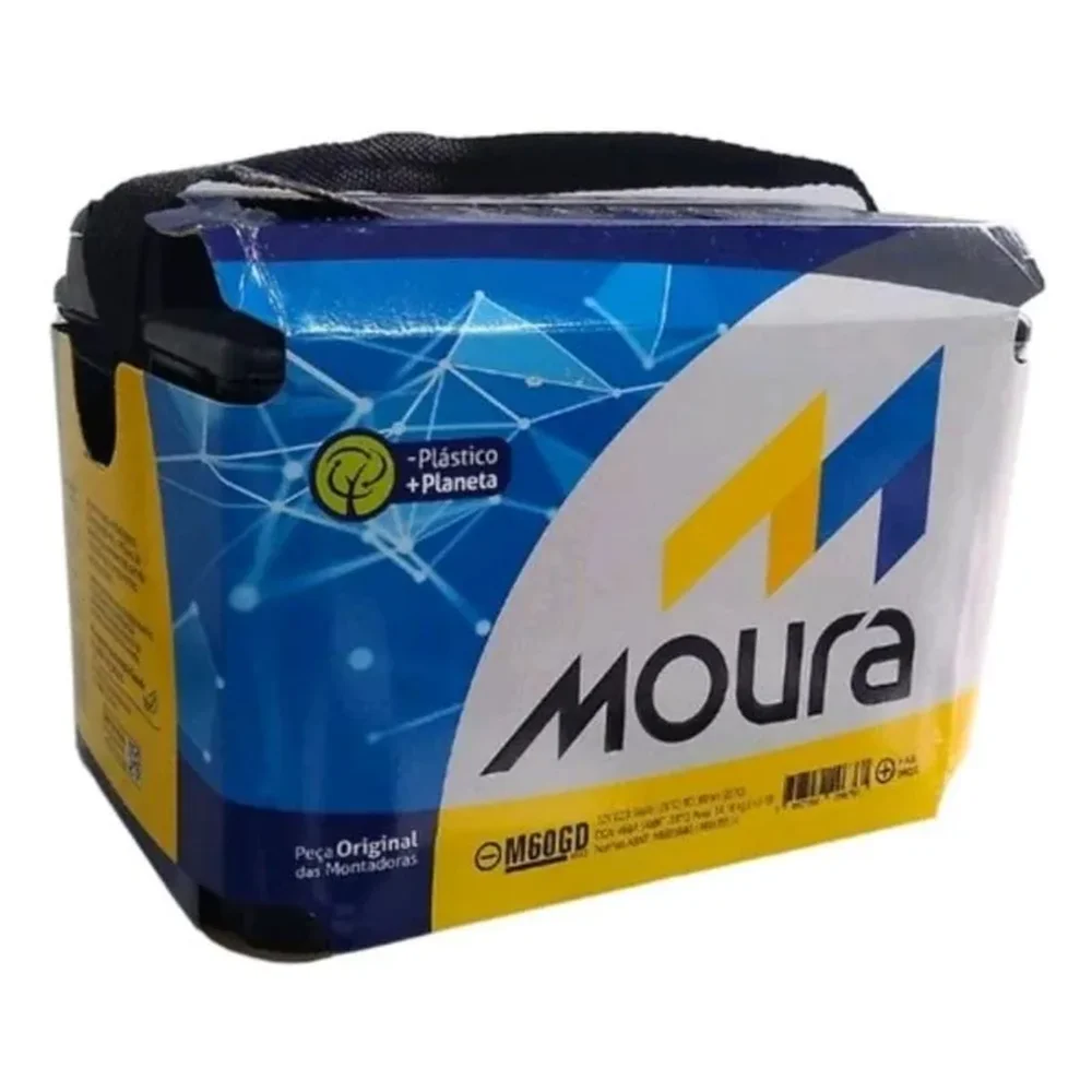 Bateria carro moura 60