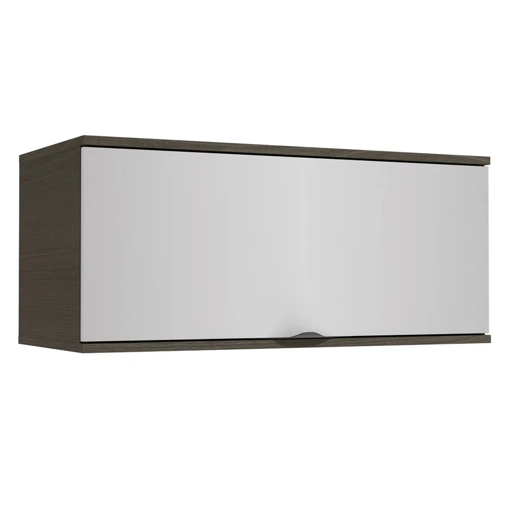 Armário Aéreo 1 Porta Kappesberg Nox 80 cm