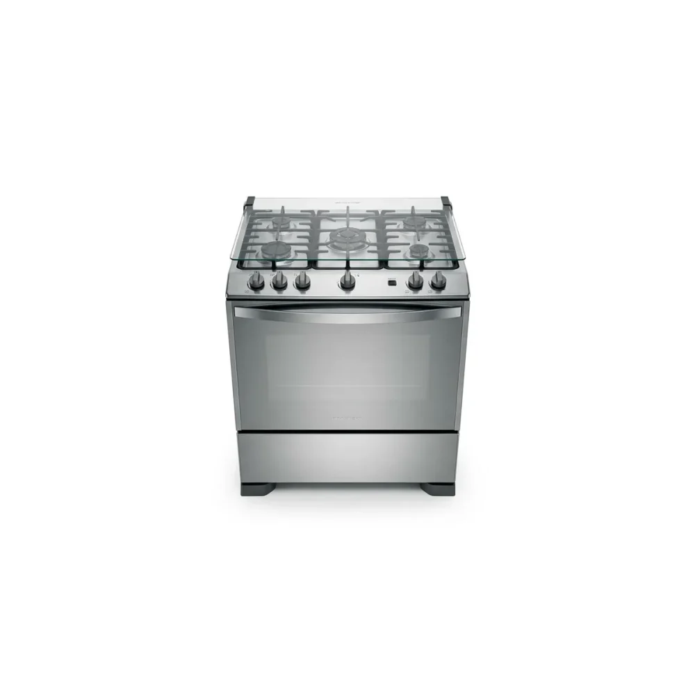 Fogão 5 Bocas Brastemp BFS5VCE Mesa de Vidro