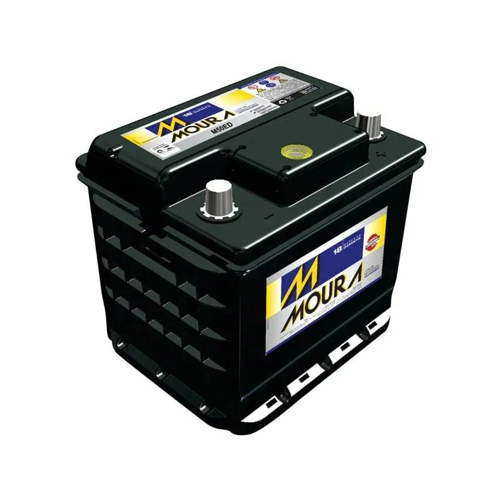 Bateria para carro MOURA 50 Amperes (M50ED)