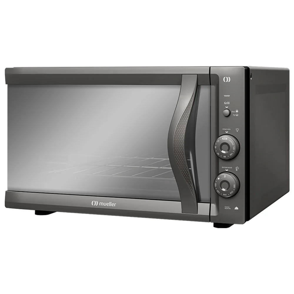 Forno Elétrico de Bancada Mueller 50L Gril Espelhado MFB50F