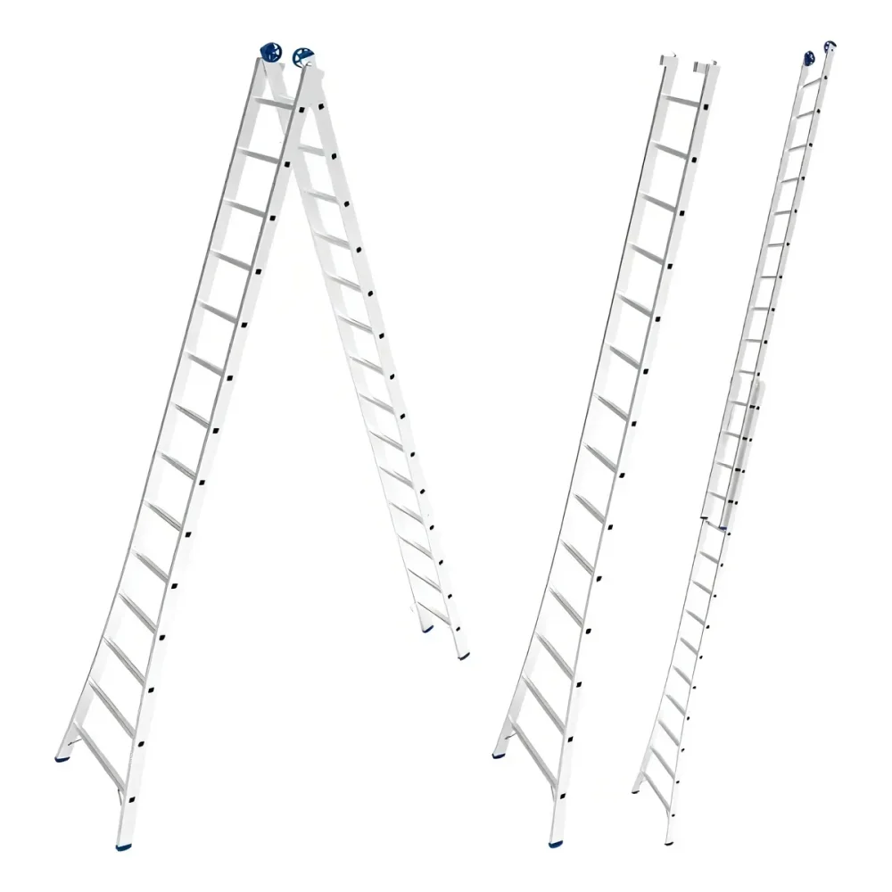 Escada Extensível EVALD MAX EVEM214 Alumínio 14 Degraus