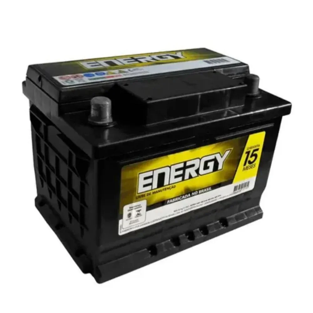 Bateria de carro Energy selada 60 amperes 12v