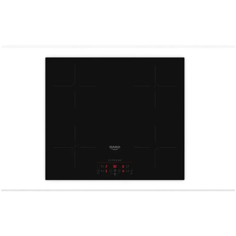 Cooktop De Indução 4 Bocas Dako Supreme Preto 220V