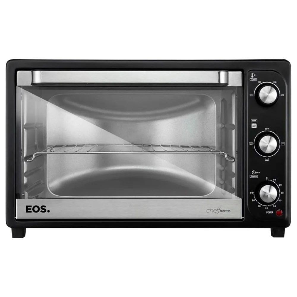 Forno Elétrico de Bancada 60L EOS Cheff Gourmet Grill Timer EFE60PP