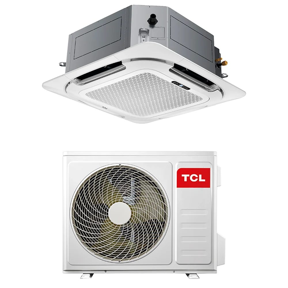 Ar Condicionado Cassete 24.000 BTUs Inverter TCL Quente e Frio