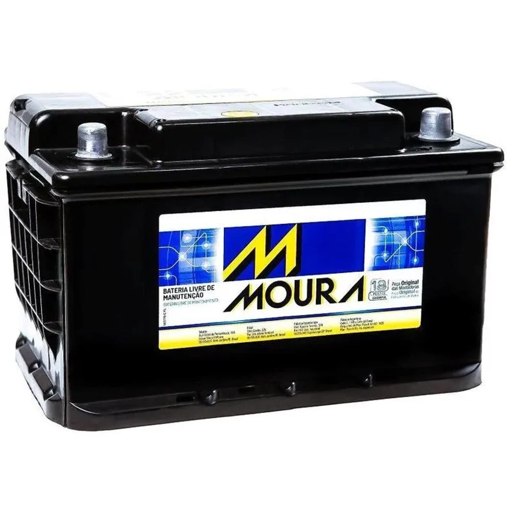 Bateria de Carro Moura Green Energy 40Ah - 12V Polo Positivo M40SD MGE2 SLI