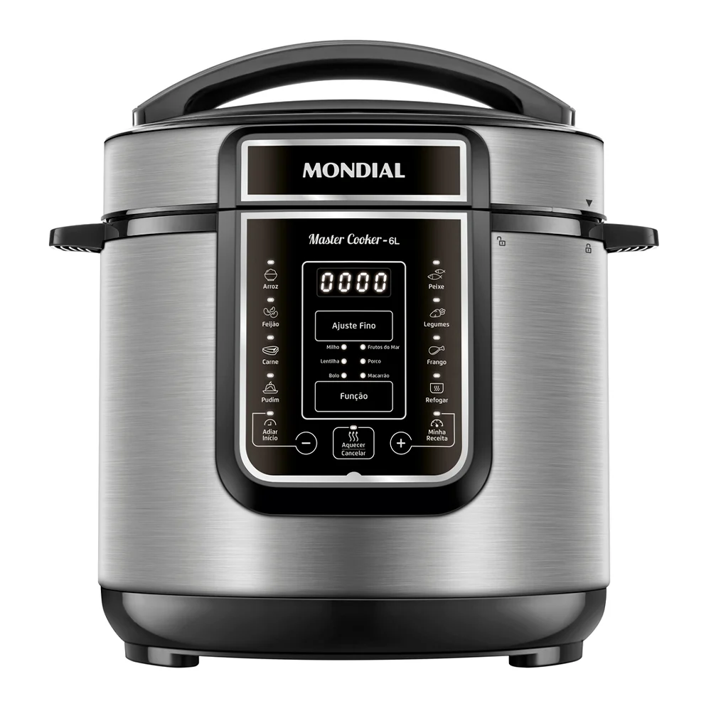 Panela Elétrica de Pressão Digital Mondial MasterCook 6L PE60