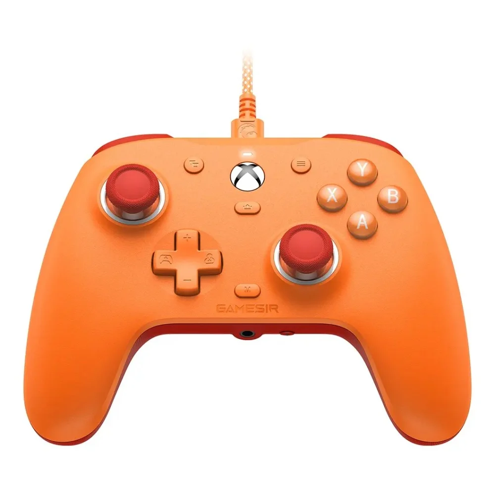 Controle Com Fio GameSir G7 SE para Xbox e PC - Laranja
